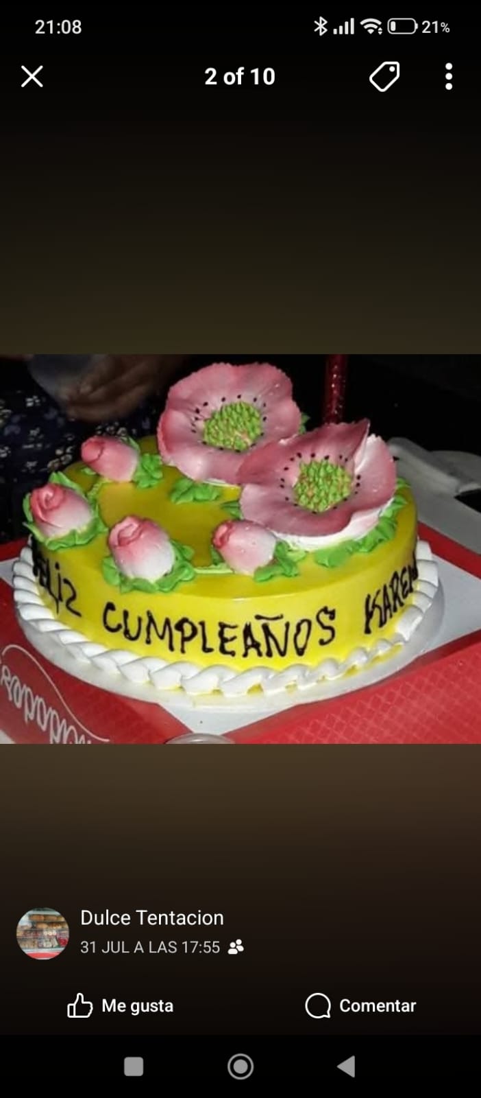 Torta Decorada Especial